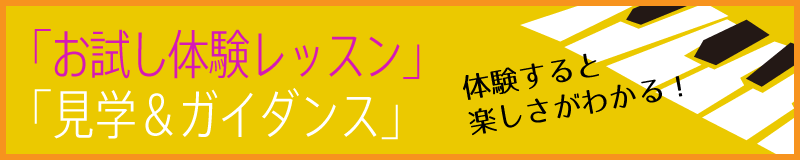 お試し体験レッスン、見学＆ガイダンス